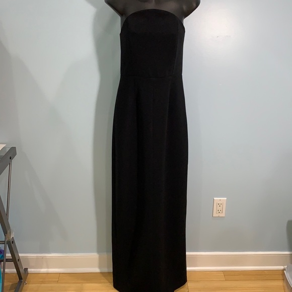 Name of Love Dresses & Skirts - Long Black Strapless Dress